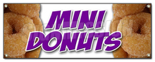 Mini Donuts Banner